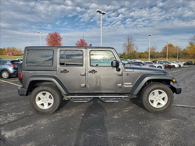 used 2017 Jeep Wrangler Unlimited car, priced at $18,925