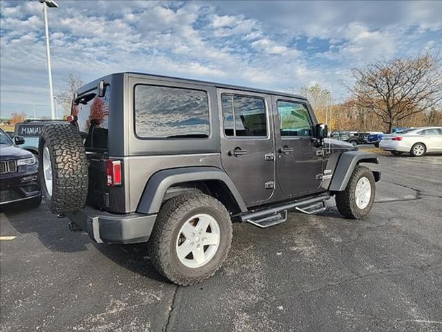 used 2017 Jeep Wrangler Unlimited car, priced at $18,925