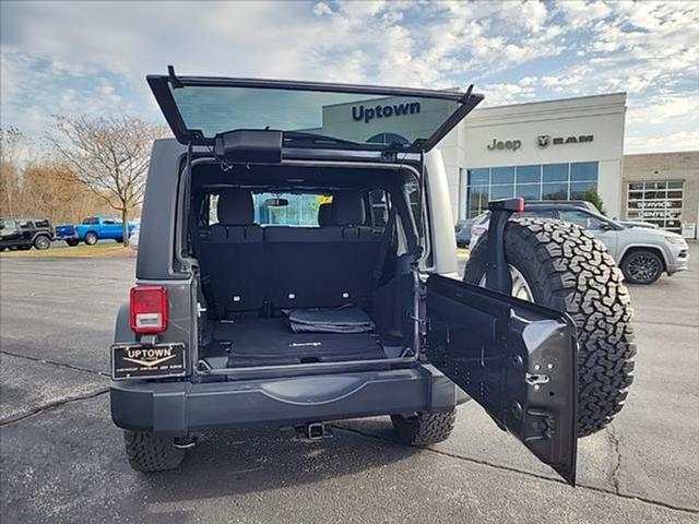 used 2017 Jeep Wrangler Unlimited car, priced at $18,925