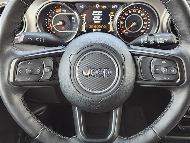 used 2021 Jeep Wrangler Unlimited car, priced at $37,492