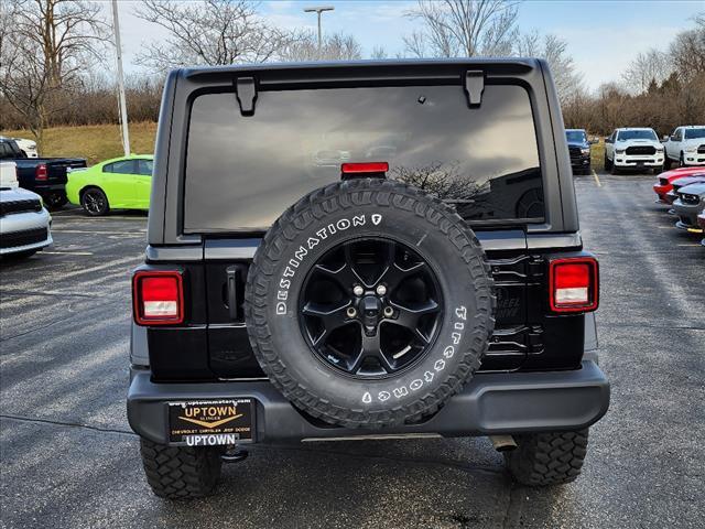 used 2021 Jeep Wrangler Unlimited car, priced at $37,492