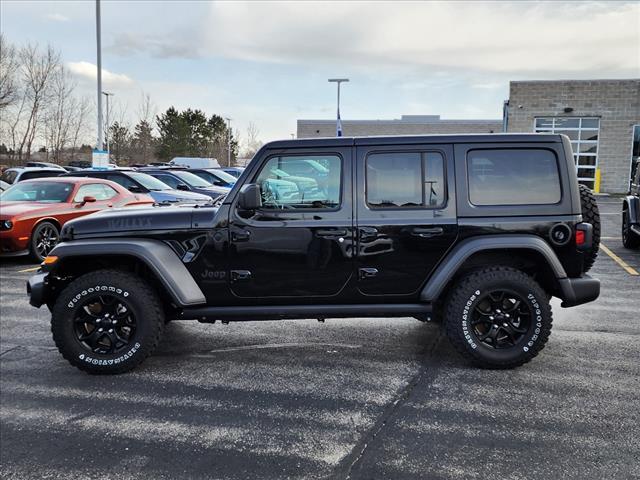 used 2021 Jeep Wrangler Unlimited car, priced at $37,492