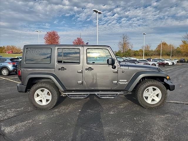 used 2017 Jeep Wrangler Unlimited car, priced at $19,880