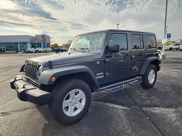 used 2017 Jeep Wrangler Unlimited car, priced at $19,880