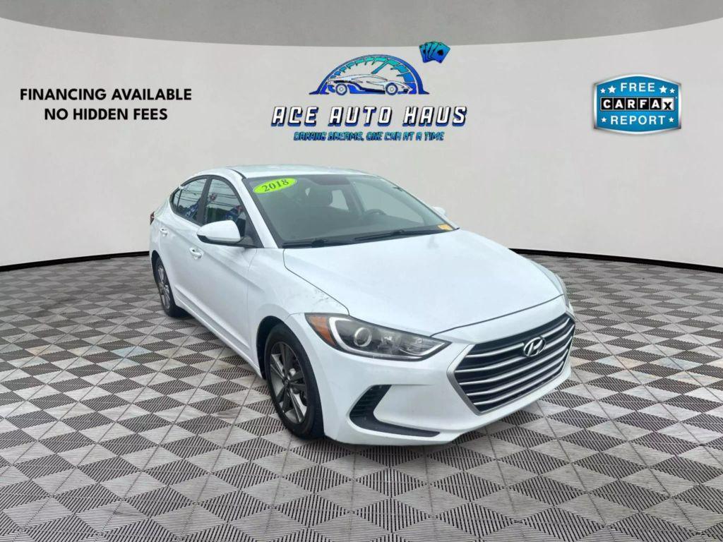 used 2018 Hyundai Elantra car, priced at $8,899