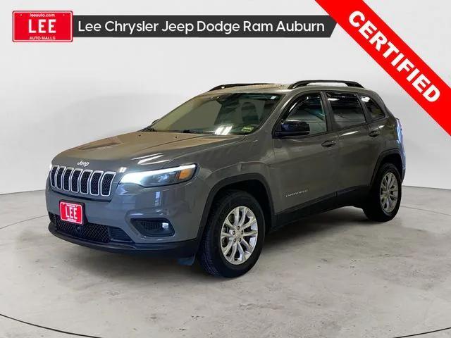 used 2022 Jeep Cherokee car, priced at $25,995