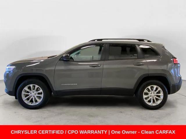used 2022 Jeep Cherokee car, priced at $25,995