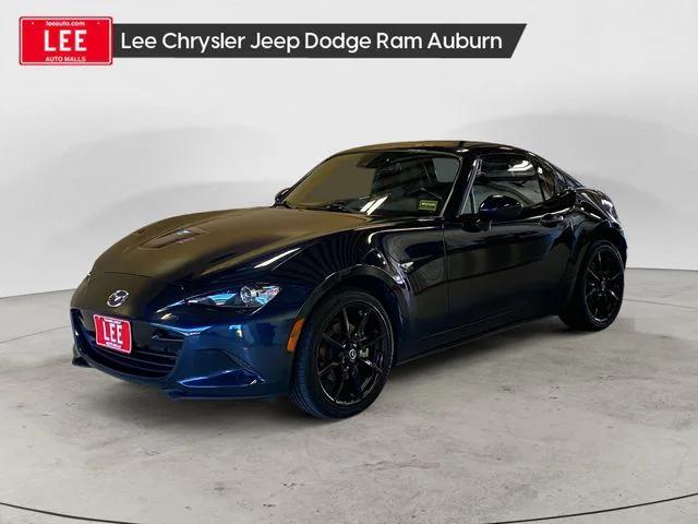 used 2021 Mazda MX-5 Miata RF car, priced at $23,999