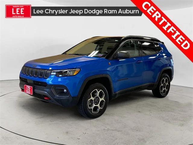 used 2022 Jeep Compass car, priced at $24,600