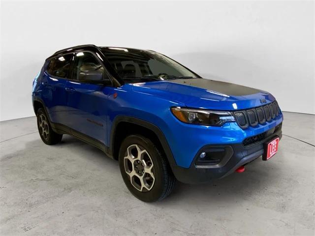 used 2022 Jeep Compass car, priced at $24,600