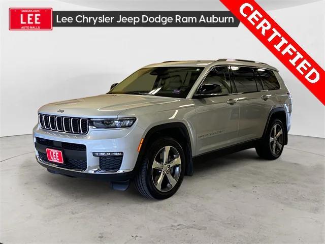 used 2021 Jeep Grand Cherokee L car, priced at $35,900