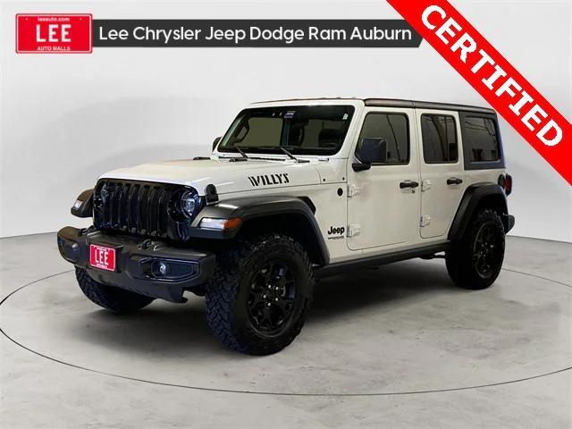 used 2021 Jeep Wrangler car, priced at $35,995