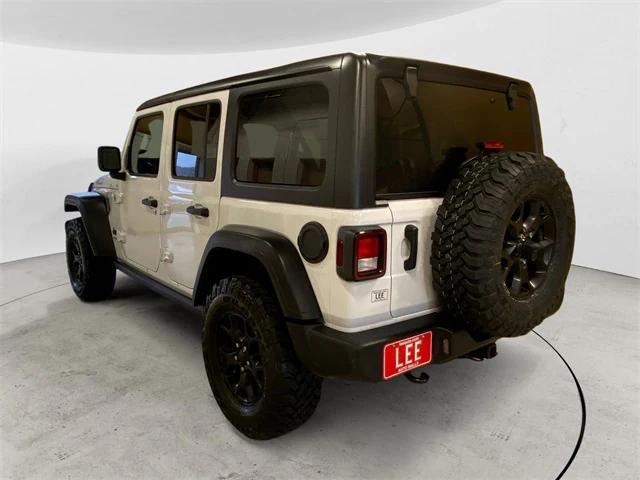 used 2021 Jeep Wrangler car, priced at $32,999