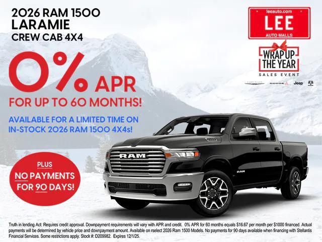 new 2026 Ram 1500 car, priced at $47,515