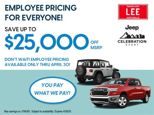 new 2025 Jeep Gladiator car, priced at $44,730