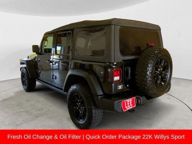 used 2021 Jeep Wrangler Unlimited car, priced at $29,500