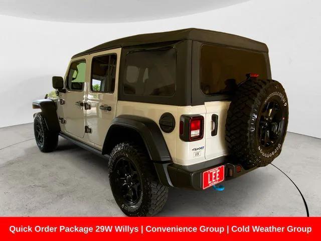 used 2023 Jeep Wrangler 4xe car, priced at $33,999