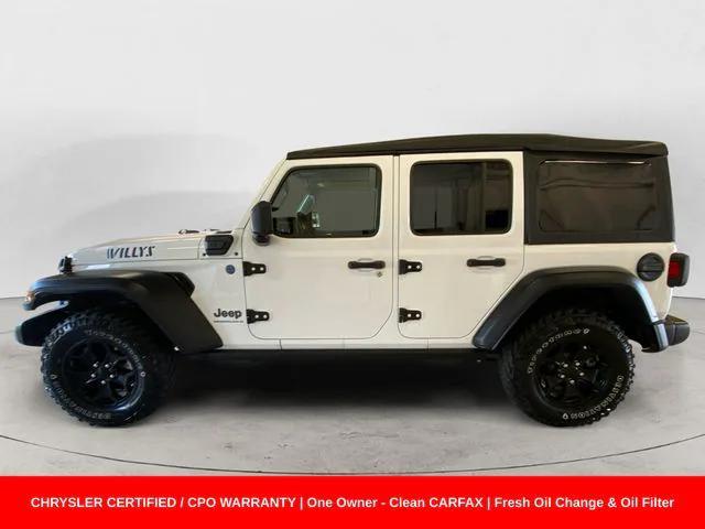 used 2023 Jeep Wrangler 4xe car, priced at $33,999