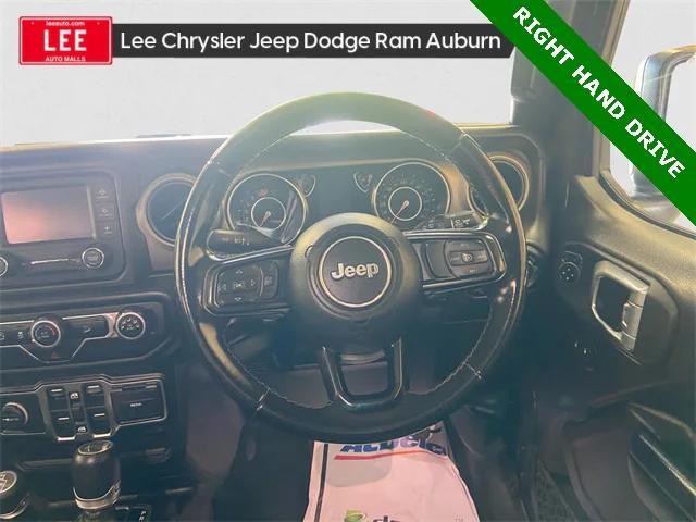 used 2021 Jeep Wrangler Unlimited car, priced at $33,494