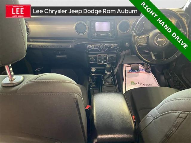 used 2021 Jeep Wrangler Unlimited car, priced at $33,494