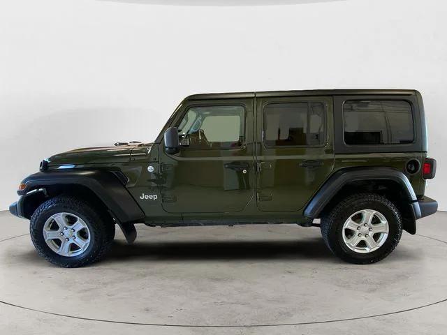 used 2021 Jeep Wrangler Unlimited car, priced at $28,998