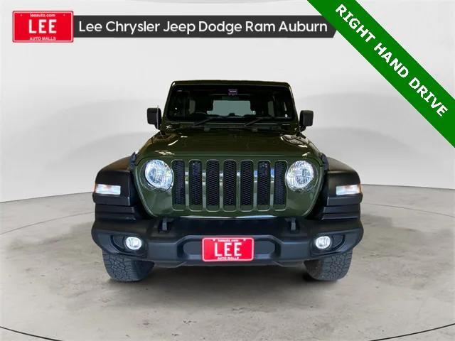 used 2021 Jeep Wrangler Unlimited car, priced at $33,494