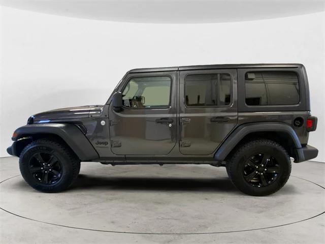 used 2020 Jeep Wrangler Unlimited car, priced at $30,494