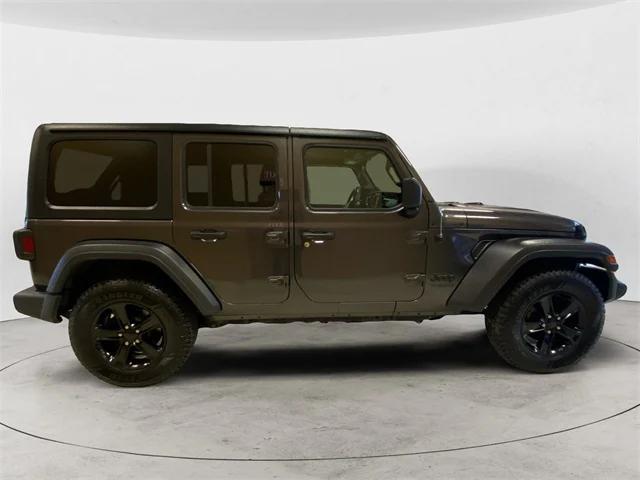 used 2020 Jeep Wrangler Unlimited car, priced at $30,494