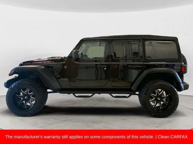 used 2021 Jeep Wrangler Unlimited car, priced at $34,994