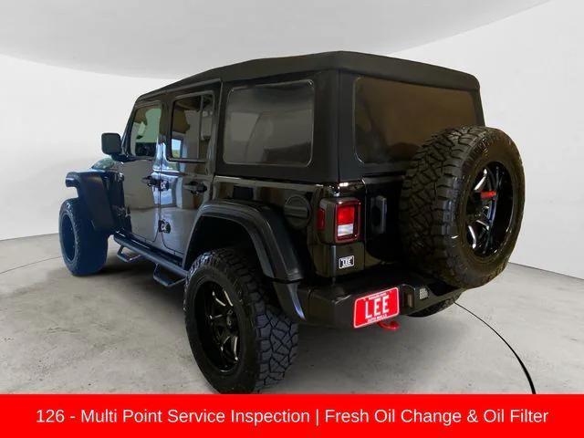 used 2021 Jeep Wrangler Unlimited car, priced at $34,994