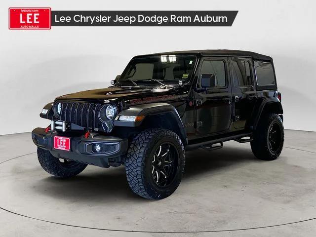 used 2021 Jeep Wrangler Unlimited car, priced at $38,998