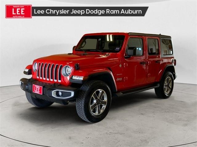 used 2021 Jeep Wrangler Unlimited car, priced at $34,494