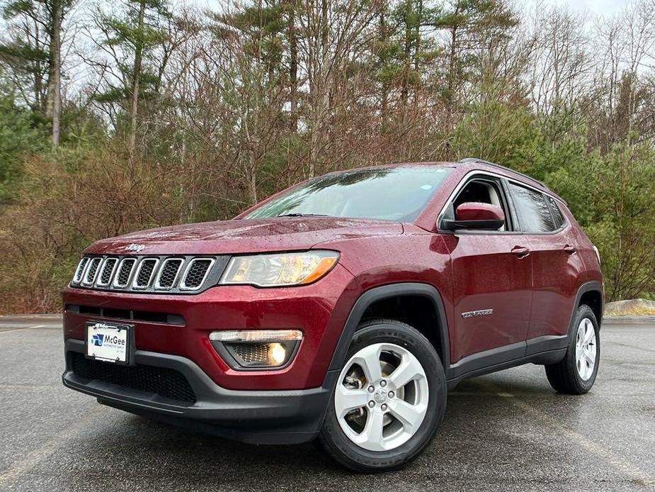 used 2021 Jeep Compass car, priced at $21,306