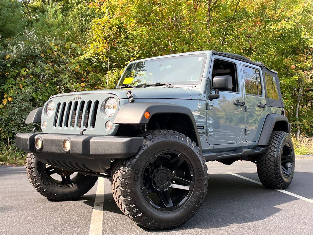 used 2015 Jeep Wrangler Unlimited car, priced at $23,985