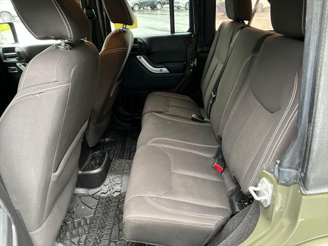 used 2015 Jeep Wrangler Unlimited car, priced at $19,998