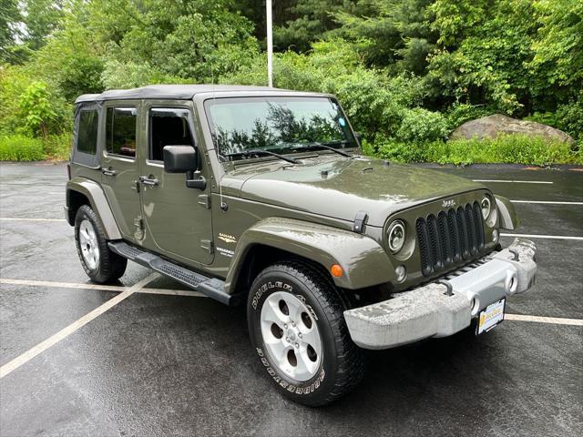 used 2015 Jeep Wrangler Unlimited car, priced at $19,998