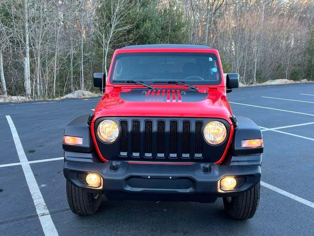 used 2022 Jeep Wrangler car, priced at $30,706