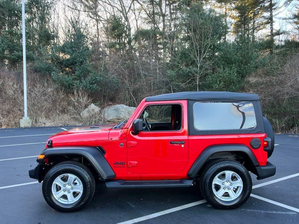 used 2022 Jeep Wrangler car, priced at $30,706