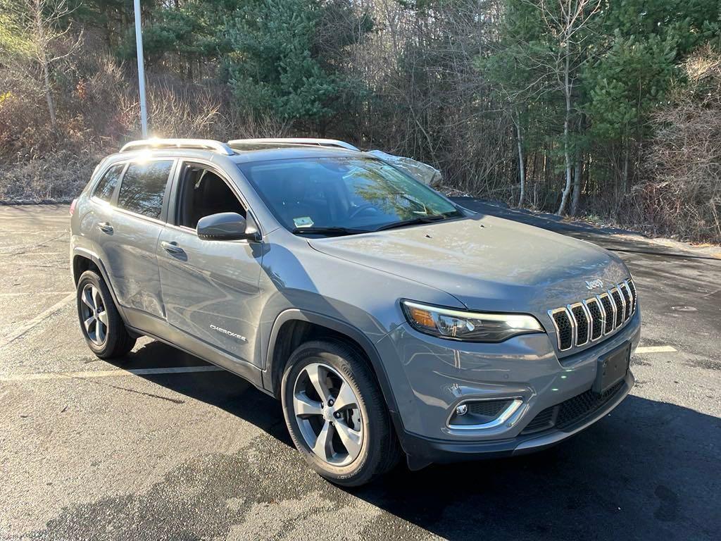 used 2021 Jeep Cherokee car, priced at $23,506