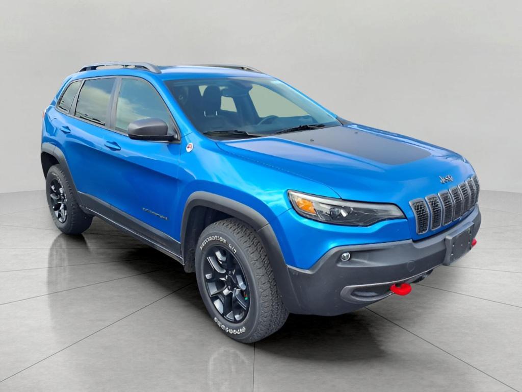 used 2021 Jeep Cherokee car, priced at $25,377