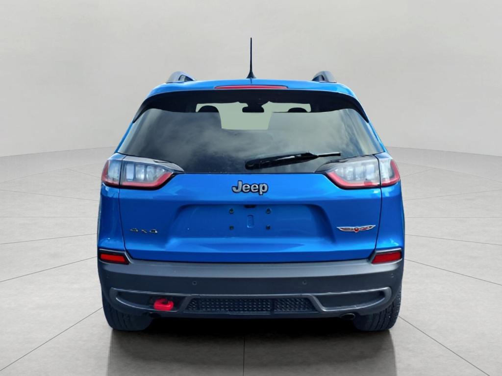 used 2021 Jeep Cherokee car, priced at $25,377