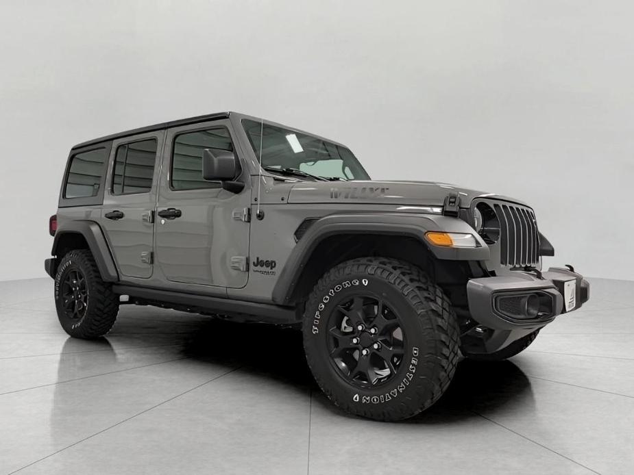 used 2022 Jeep Wrangler Unlimited car, priced at $32,353