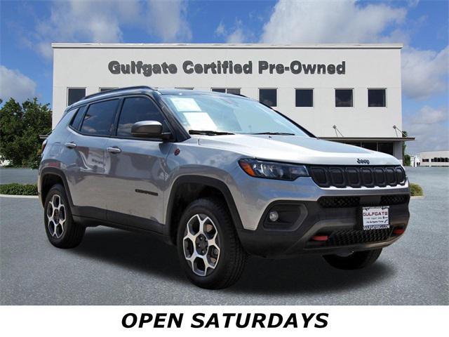 used 2022 Jeep Compass car, priced at $26,211