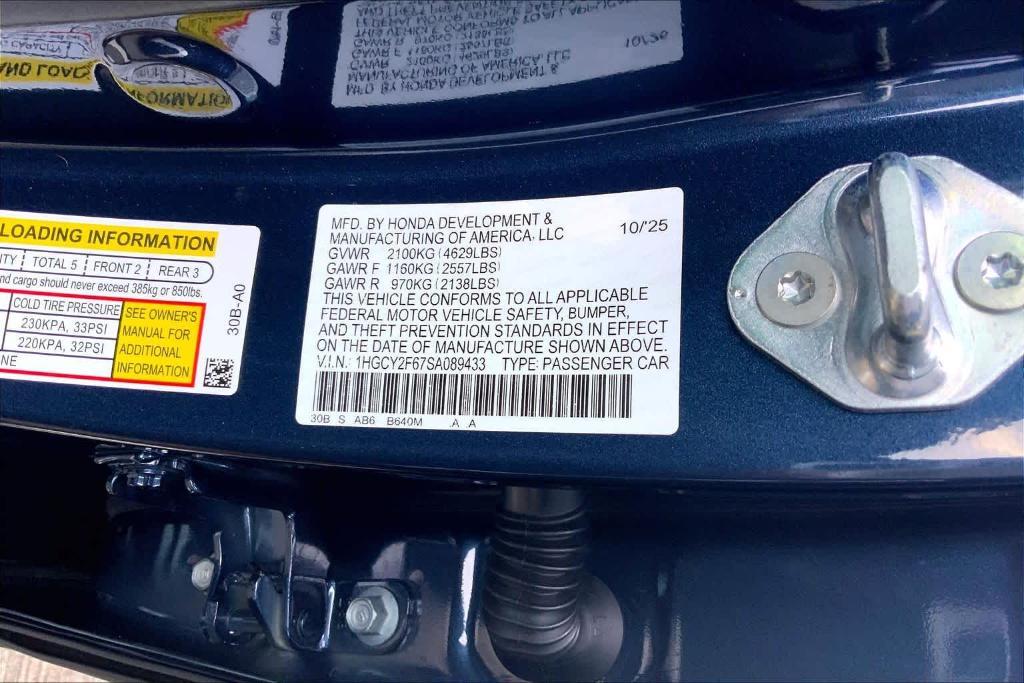 new 2025 Honda Accord Hybrid car, priced at $34,469