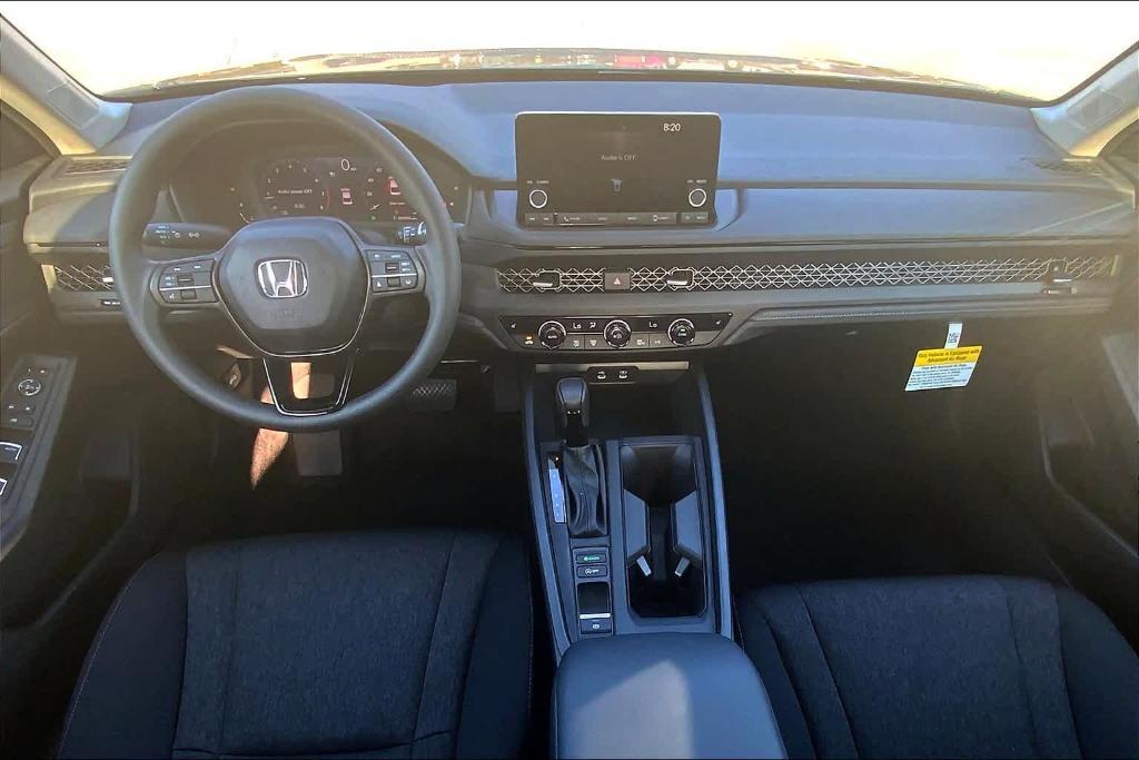 new 2025 Honda Accord car, priced at $30,424