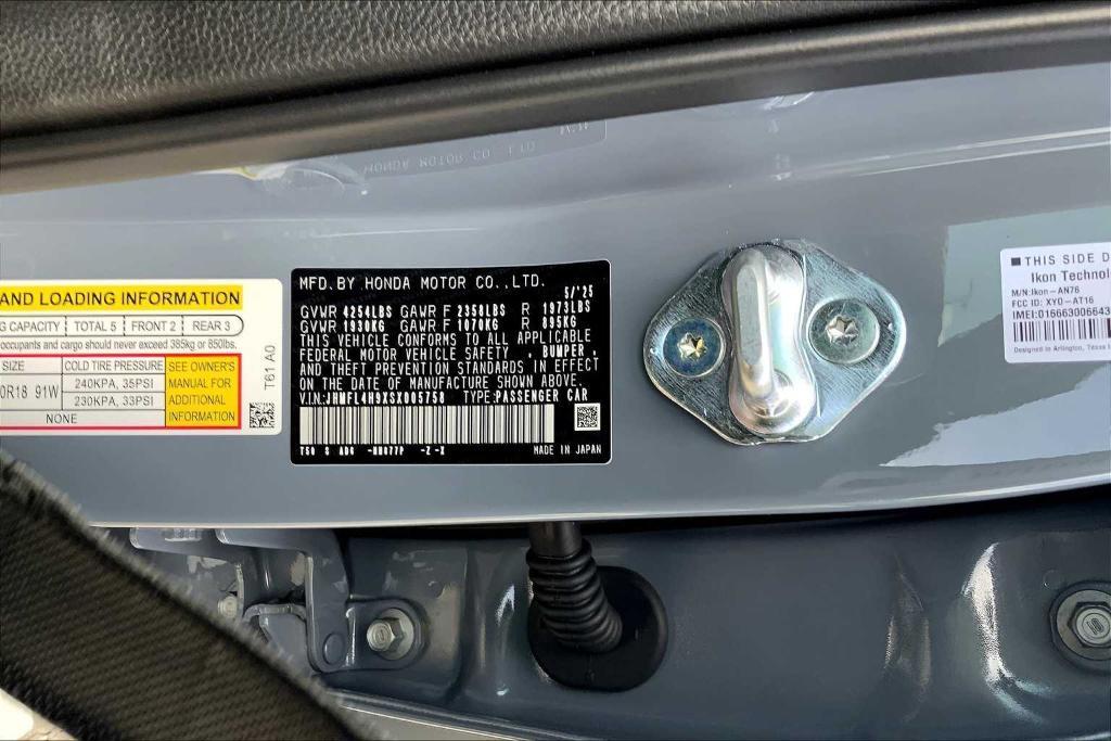 new 2025 Honda Civic Hybrid car, priced at $32,829