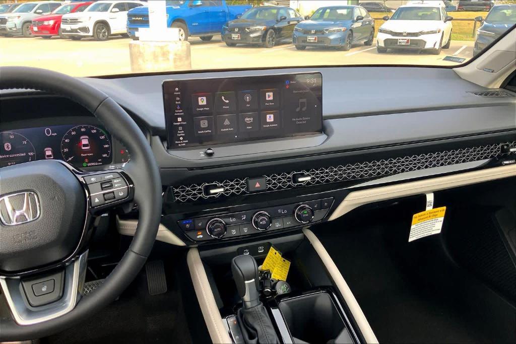 new 2025 Honda Accord Hybrid car, priced at $38,247