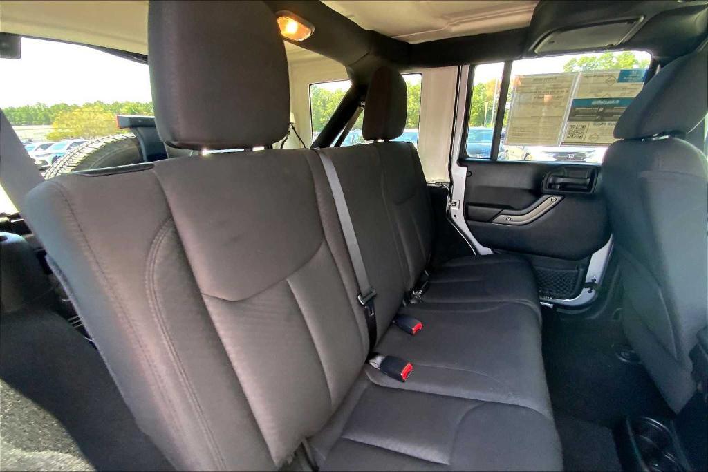 used 2016 Jeep Wrangler Unlimited car, priced at $16,491