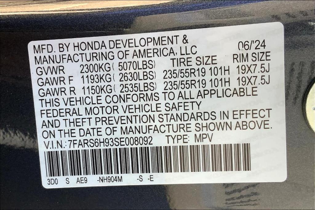 new 2025 Honda CR-V Hybrid car, priced at $39,363