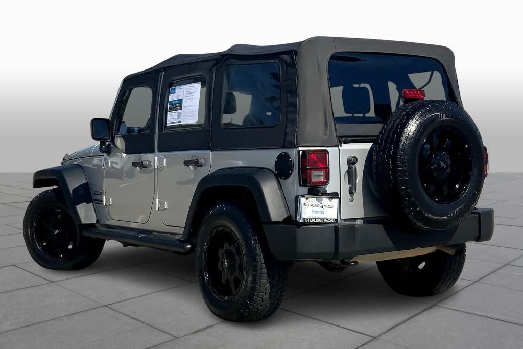 used 2010 Jeep Wrangler Unlimited car, priced at $14,491